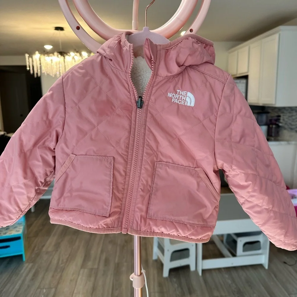 North Face Reversible Toddler Jacket 2T - Picture 5 of 5